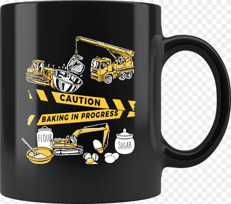 Caution Baking In Progress Mugclass Lazyload Lazyload Trump Mugs Funny, Cup, Car, Transportation, Vehicle Free Png Download