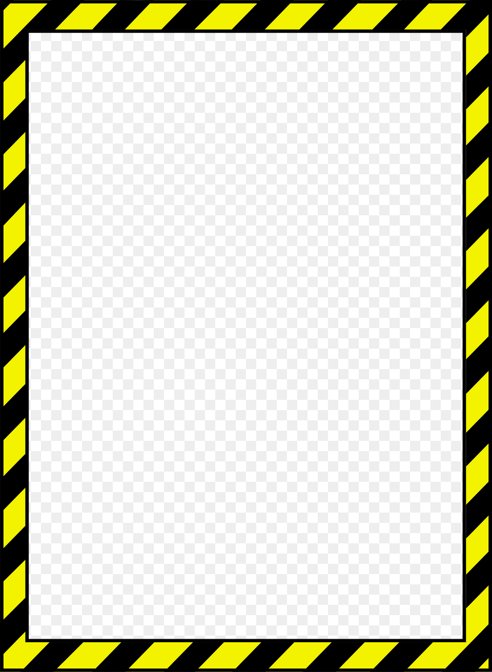 Caution Border 2 Clipart, Pattern Free Png Download