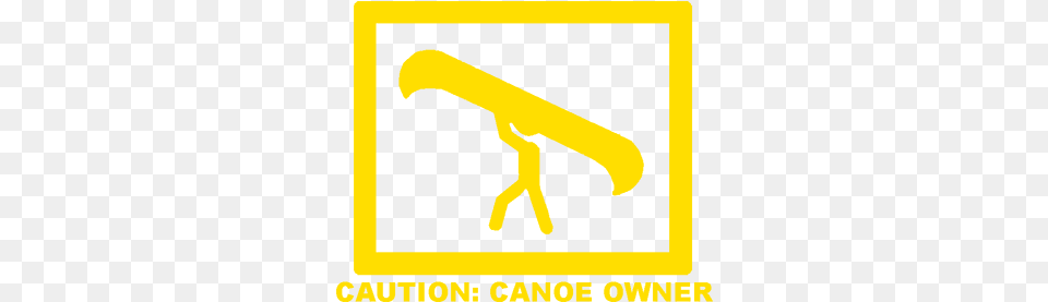 Caution Canoe Owner Tall Grass Apparel, Smoke Pipe Free Png Download