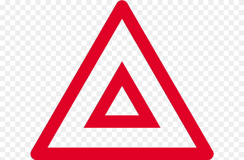 Caution Cctv In Operation Sign, Triangle, Symbol, Dynamite, Weapon Free Png