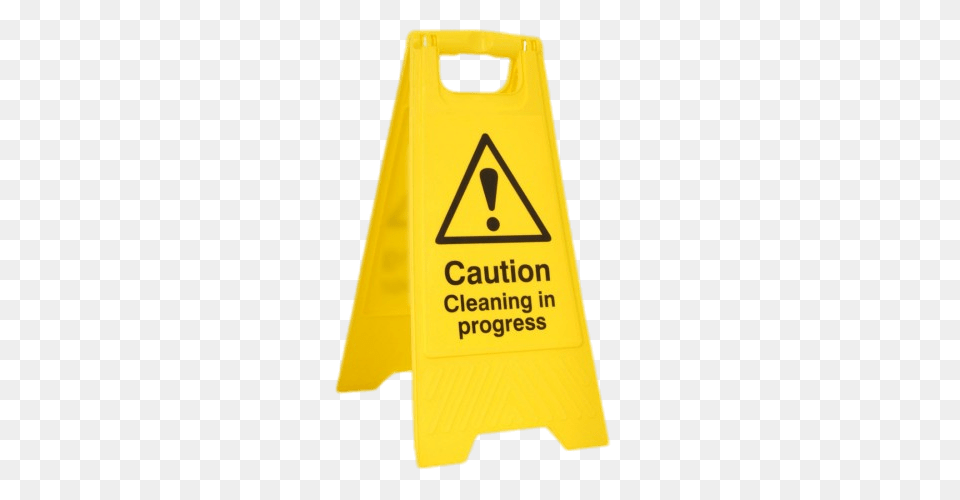 Caution Cleaning In Progress Board, Fence, Mailbox, Sign, Symbol Free Png Download