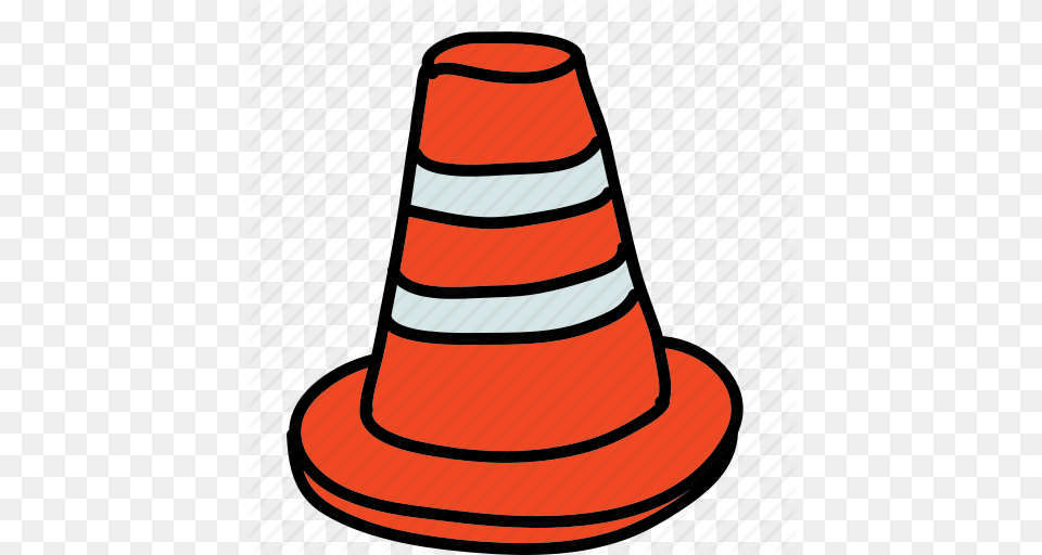 Caution Cone Road Safety Street Tools Icon Free Transparent Png