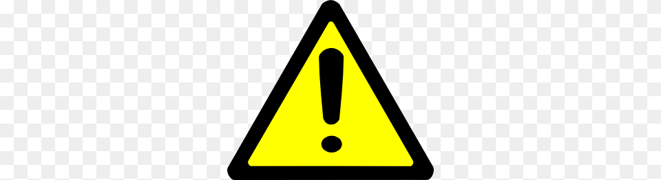 Caution Sign Clipart Whenua Iti Outdoors, Symbol, Triangle Png