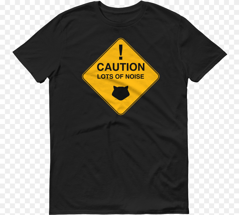 Caution Sign Tee Sign, Clothing, T-shirt, Symbol Png Image