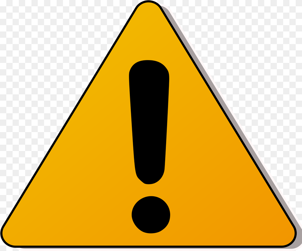 Caution Sign Warning Sign, Symbol, Triangle, Road Sign Free Png Download