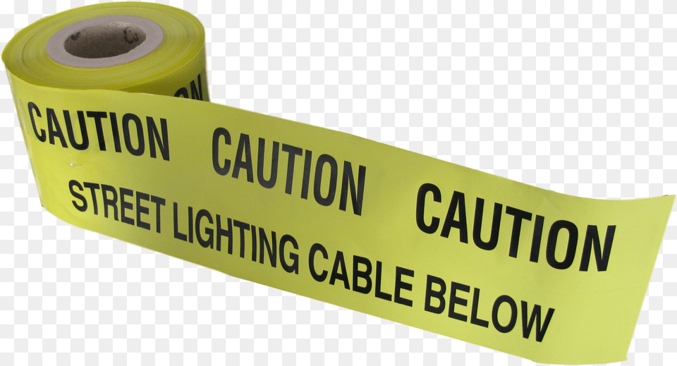 Caution Street Lighting Cable Below Tape 365m X 150mm Warning On Cigarette Packs Png