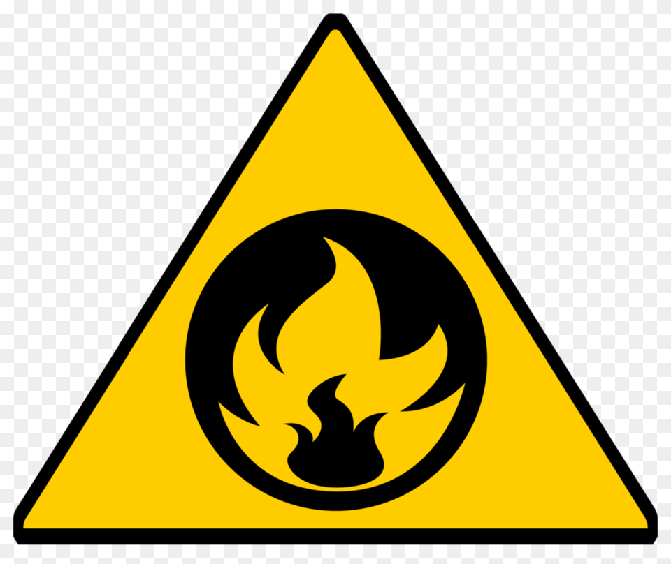 Caution Symbol Clip Art Medium Size Fire Hazard Sign, Logo Png