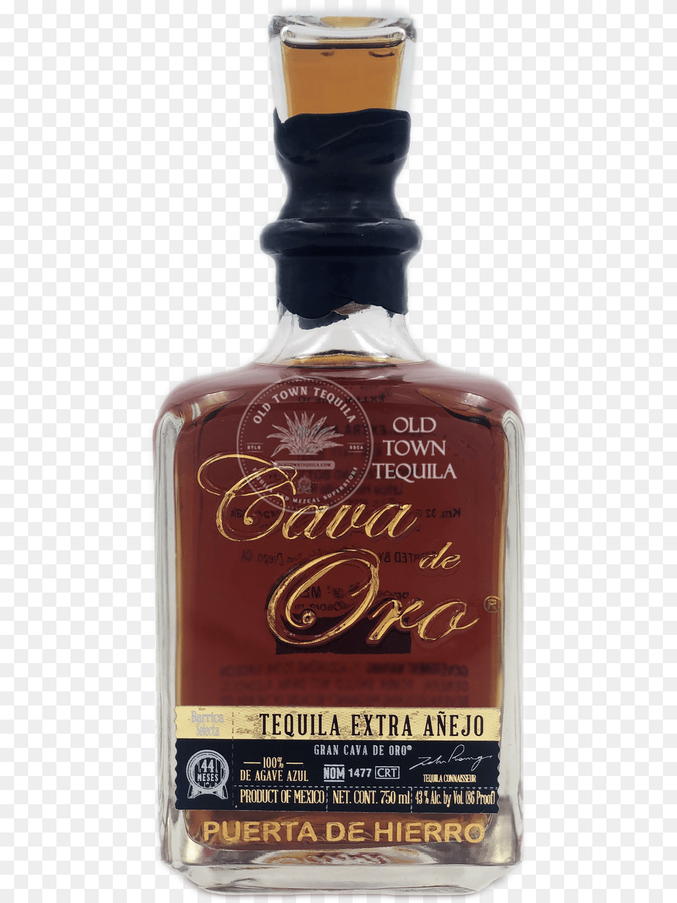 Cava De Oro Barrica Selecta Cask Strength Extra Anejo Rancho De Oro Tequila Price, Alcohol, Beverage, Liquor, Whisky Free Transparent Png