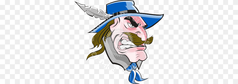 Cavalier Head Showing Teeth, Clothing, Hat, Book, Comics Free Png