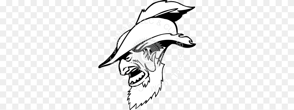 Cavalier Head With Beard, Clothing, Hat, Animal, Fish Png Image