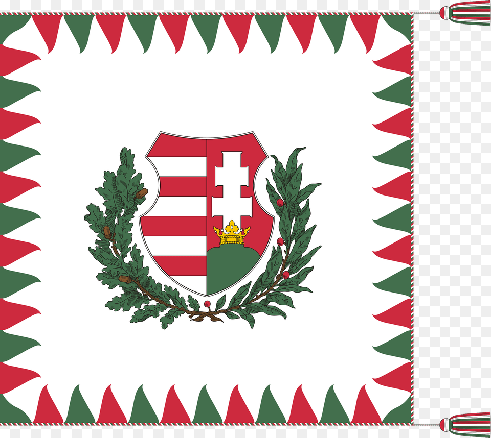 Cavalry Standard Of The Hungarian Defence Forces 1949 Clipart, Emblem, Symbol Png Image