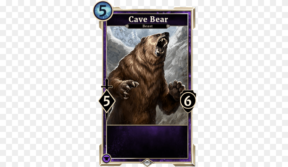 Cave Bear Dwd Cave Bear, Animal, Mammal, Wildlife, Brown Bear Free Transparent Png