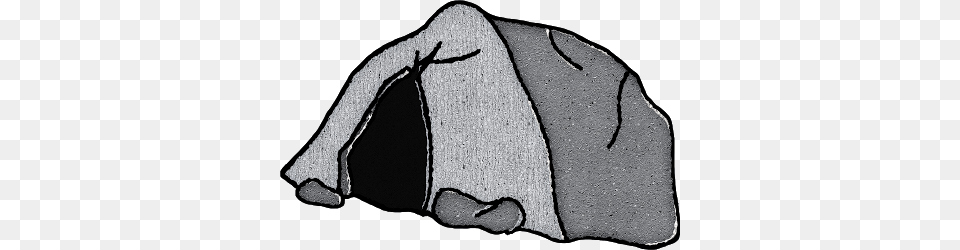 Cave Clipart Cartoon Rock Cave Cartoon Rock, Tent, Clothing, Hat, Outdoors Free Png