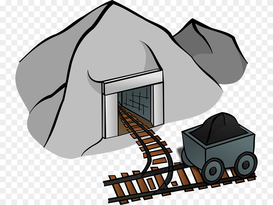 Cave Clipart Underground Tunnel Mine Clipart, Outdoors, Nature Free Transparent Png
