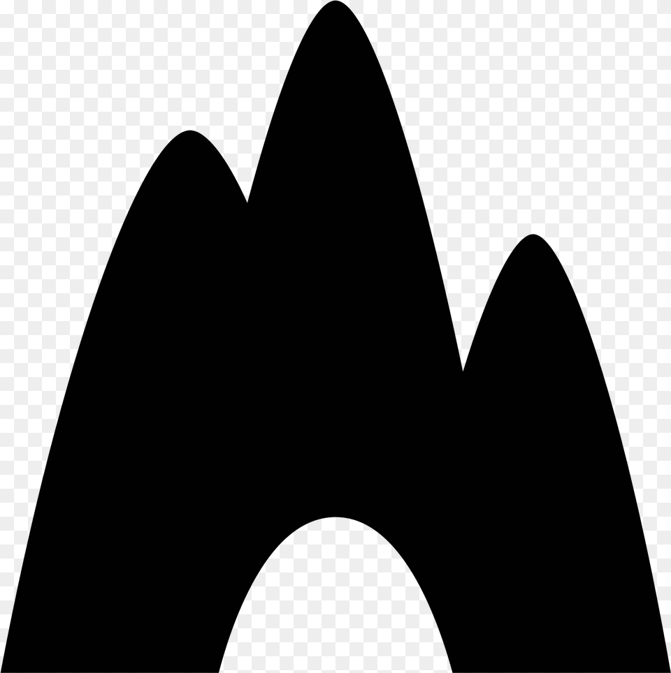 Cave Cave Icon, Gray Png Image