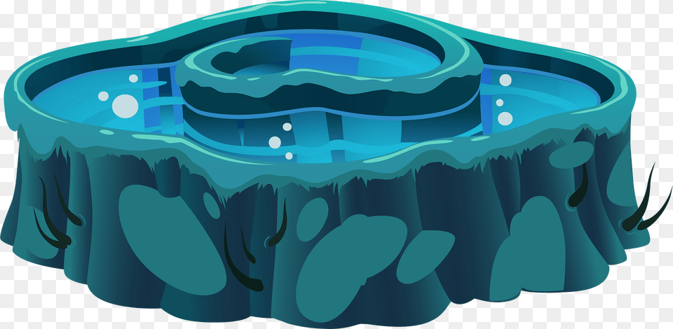 Cave Lake Clipart, Outdoors, Ice, Nature, Water Png Image