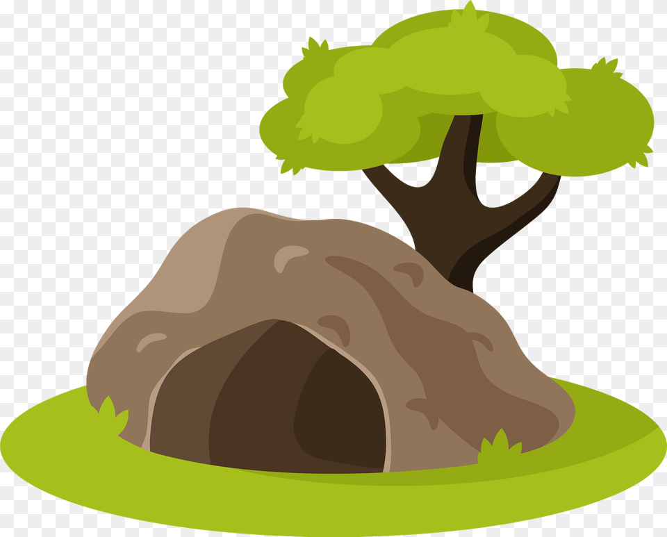 Cave Under Tree Clipart, Nature, Architecture, Building, Countryside Free Png