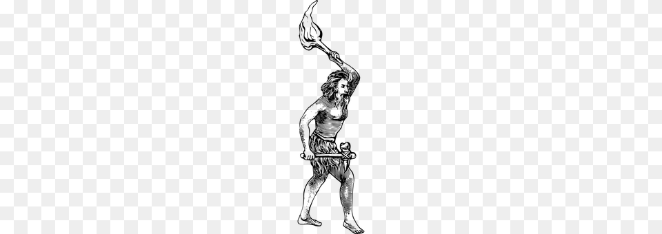 Caveman Gray Png Image