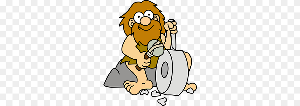 Caveman Paper, Baby, Person, Towel Free Png Download
