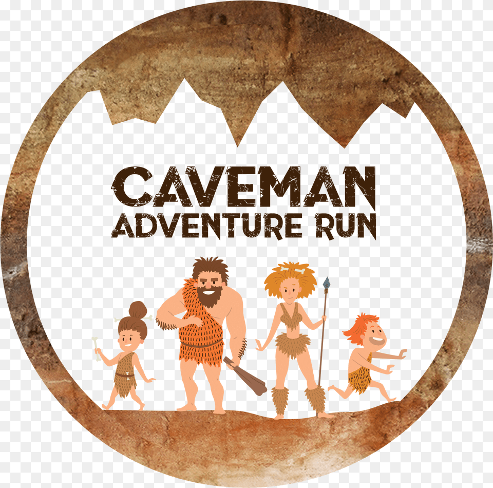 Caveman Adventure Run Illustration, Adult, Male, Man, Person Free Transparent Png