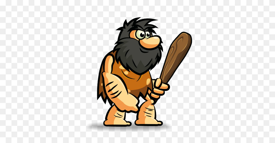 Caveman Clipart Jungle Man, People, Person, Baby, Baseball Png Image