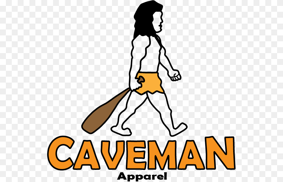 Caveman Illustration, Walking, Person, People, Oars Free Png