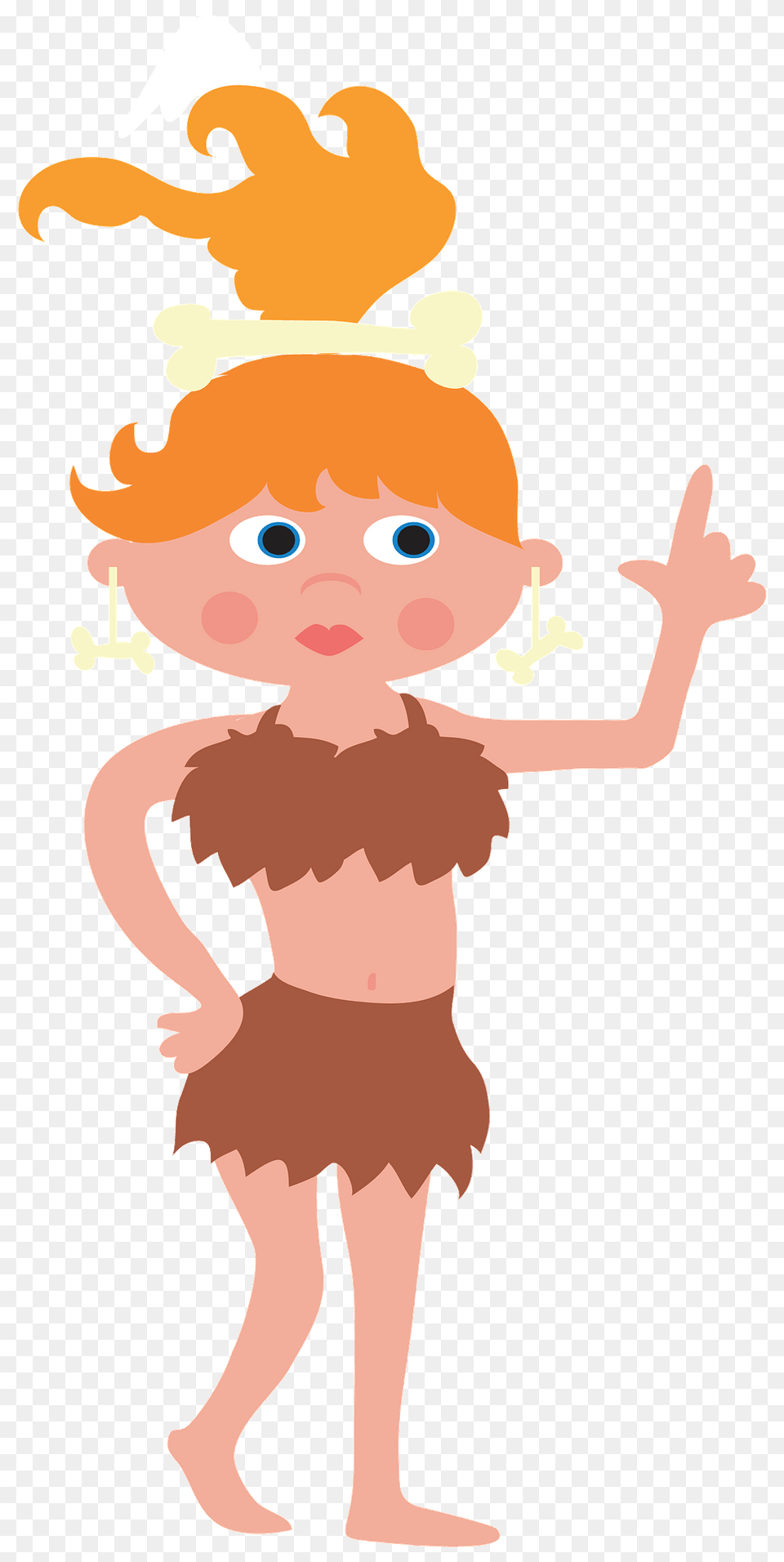 Cavewoman Clipart, Baby, Person, Face, Head Png