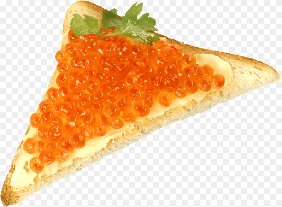 Caviar Bread Image Ikra, Food, Pizza, Toast, Fruit Free Png