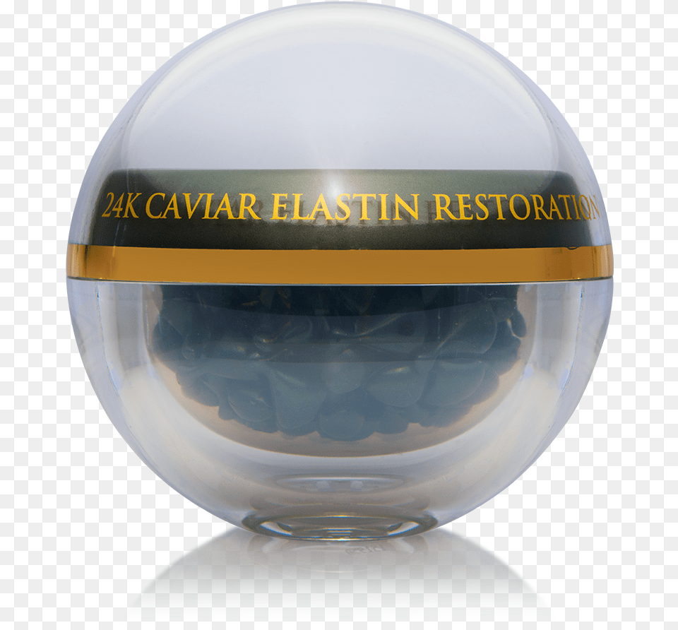 Caviar Elastin Restoration Paperweight, Sphere, Jar, Helmet, Pottery Png Image