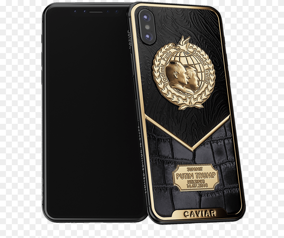 Caviar Iphone X Putin Trump Peacemakers Wallet, Electronics, Mobile Phone, Phone, Logo Free Png Download