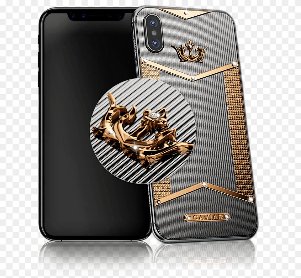 Caviar Iphone X Titano Gold Diamonds Gold Diamond Gold Iphone, Electronics, Mobile Phone, Phone, Adult Free Transparent Png