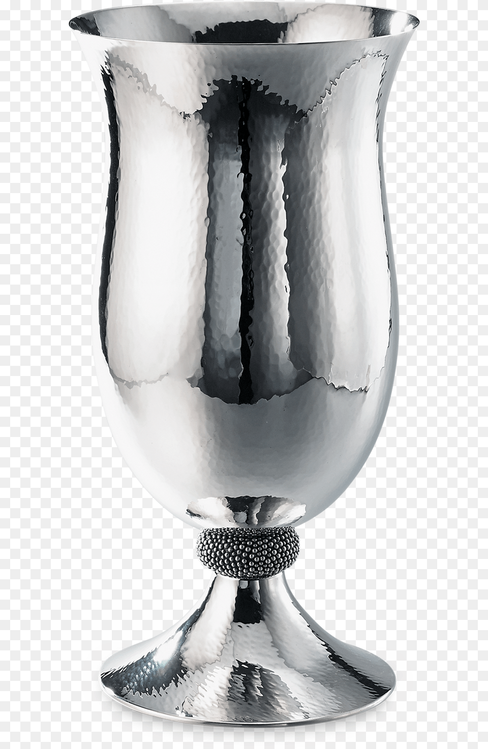 Caviar Medium Vase Vase Silver, Glass, Goblet, Jar Free Transparent Png
