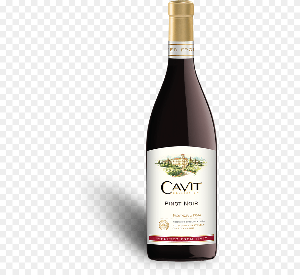 Cavit Pinot Noir, Alcohol, Beverage, Bottle, Liquor Free Png Download