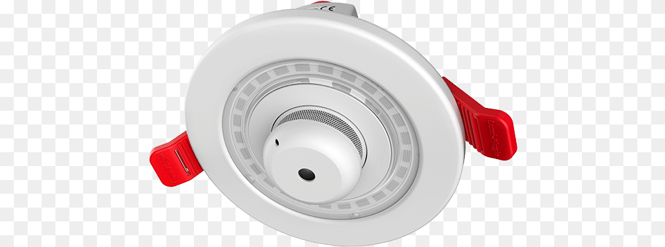 Cavius Rapidrop Lumi Plugin Smoke Alarm Side White Shower Head, Coil, Machine, Rotor, Spiral Free Transparent Png