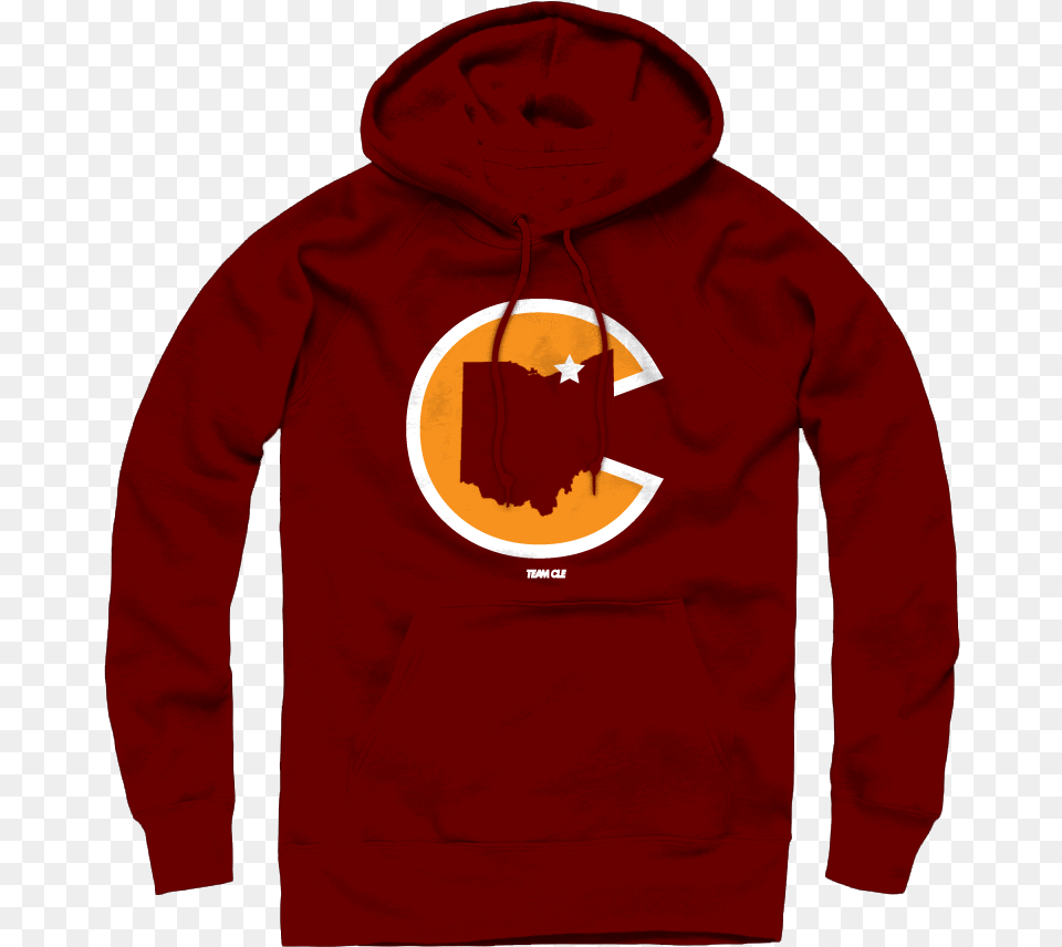 Cavs C Hoodie, Clothing, Hood, Knitwear, Sweater Png Image