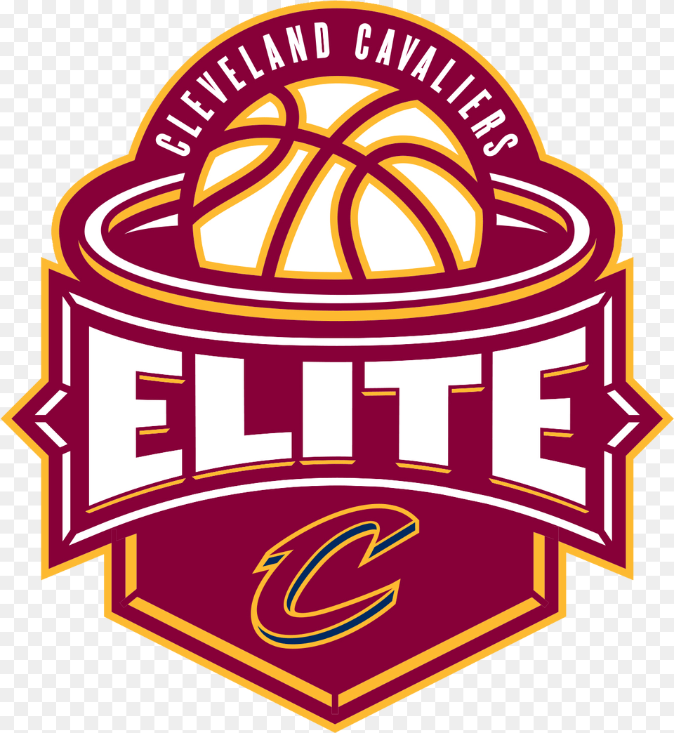 Cavs Elite U2013 The National Basketball Academy Cleveland Cavaliers Cartoon Logo, Badge, Symbol, Food, Ketchup Png