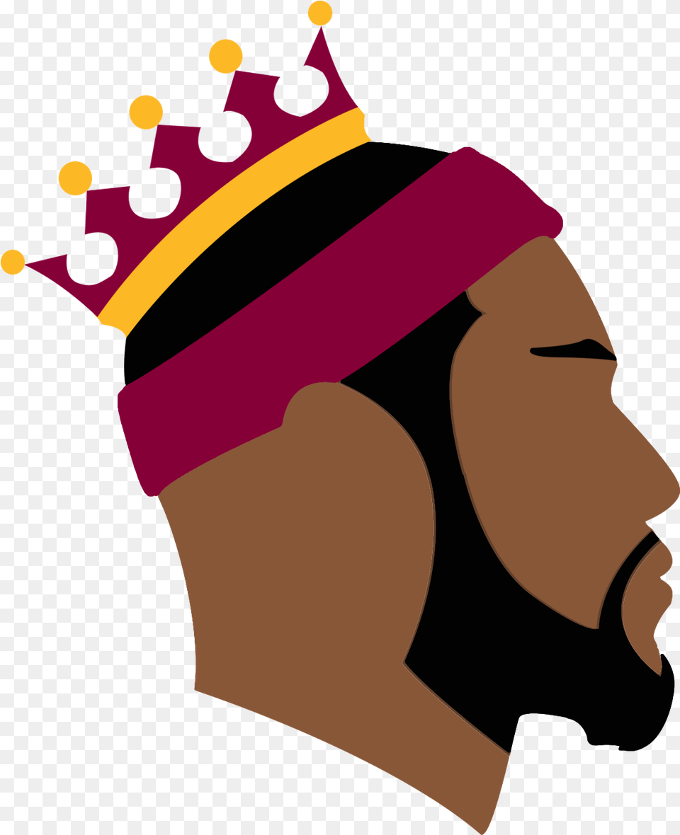 Cavs Fans What Do You Think Of This Lebron James Graphic Lebron James Clip Art, Accessories, Jewelry, Adult, Crown Png Image