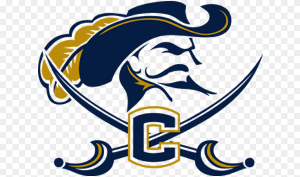 Cavs Gear Up For The New School Cuthbertson High School Logo, Clothing, Hat, Person, Pirate Png Image