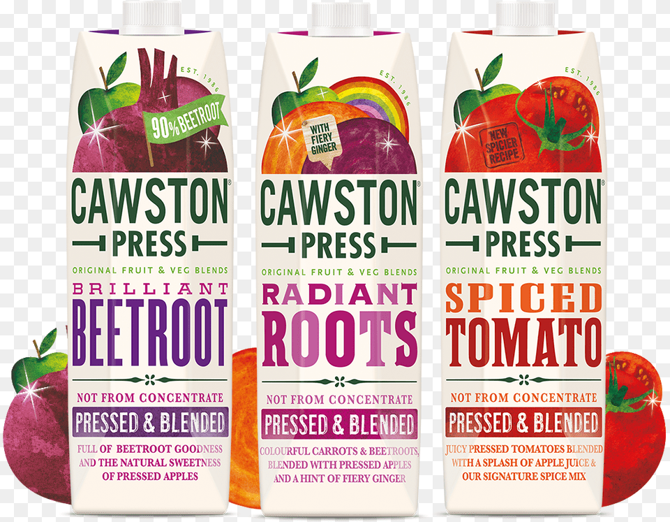 Cawston Press Brilliant Beetroot 1ltr, Beverage, Juice, Advertisement Png Image