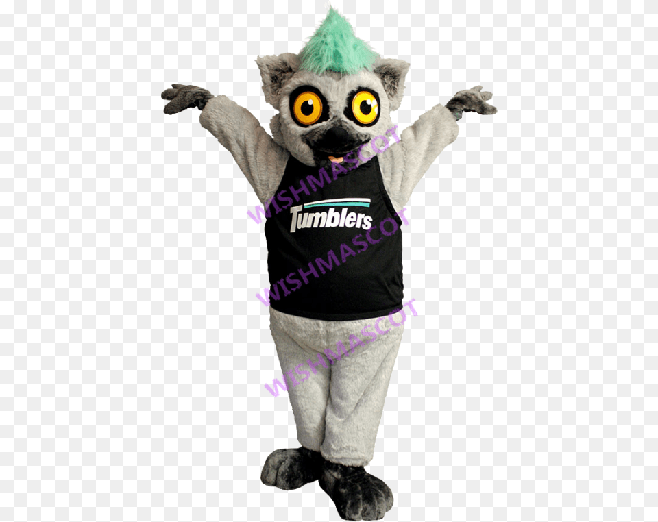 Cayenne Creative Chalk The Lemur Mascot Costume Lemur Mascot, Person Free Png Download