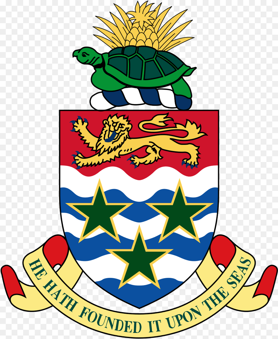 Cayman Coat Of Arms, Emblem, Symbol, Logo, Animal Free Png