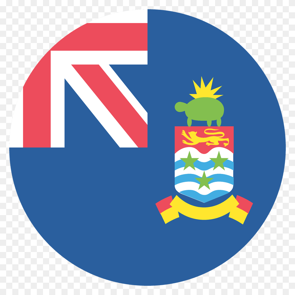 Cayman Islands Flag Emoji Clipart, Logo, Badge, Emblem, Symbol Png Image