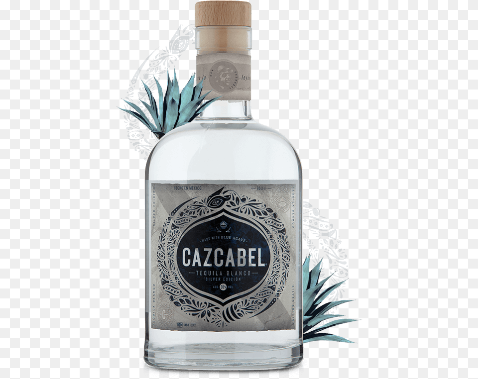 Cazcabel Tequila Blanco Bottle Cazcabel Liqueur, Alcohol, Liquor, Beverage, Gin Free Transparent Png
