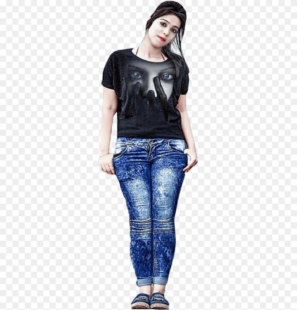 Cb All Girl, Blouse, Clothing, Pants, Jeans Free Png