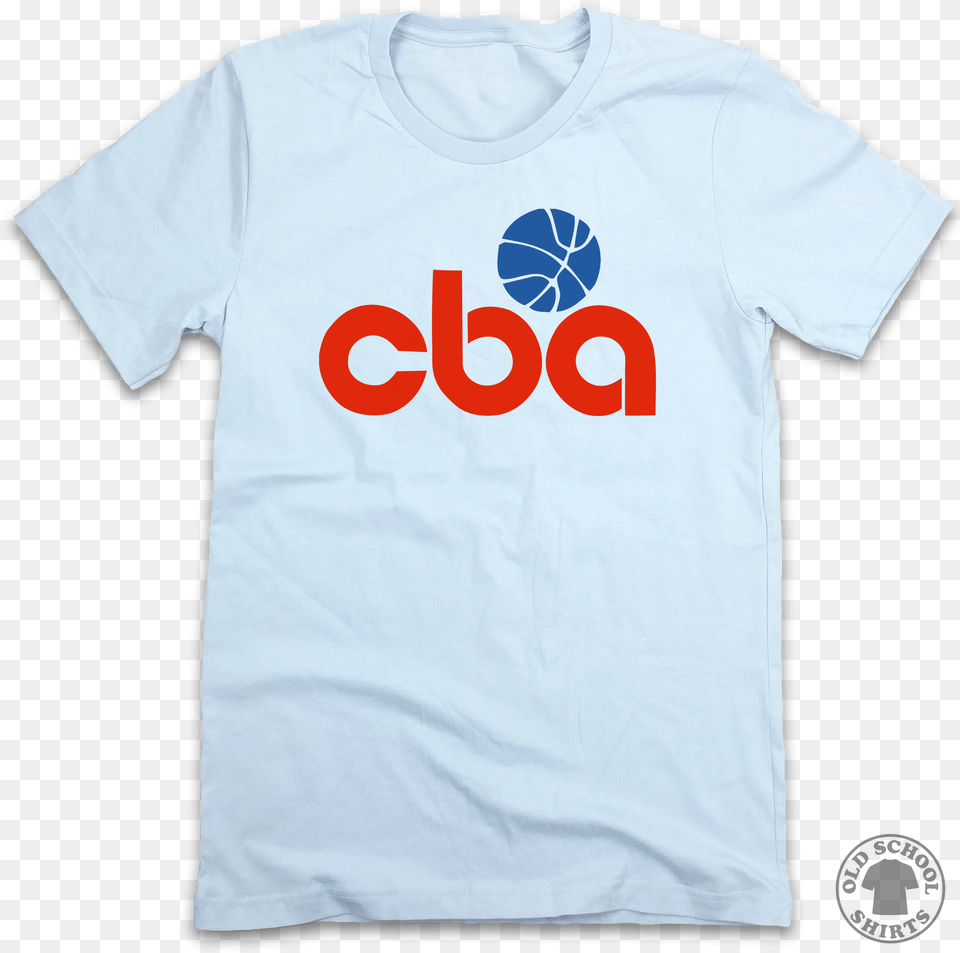 Cba Basketball League Short Sleeve, Clothing, Shirt, T-shirt Png Image