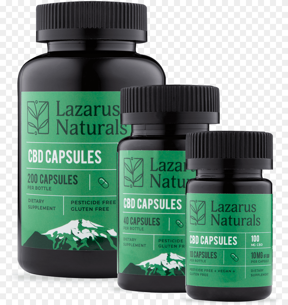 Cbd Capsules 25 Mg, Herbal, Herbs, Plant, Bottle Png