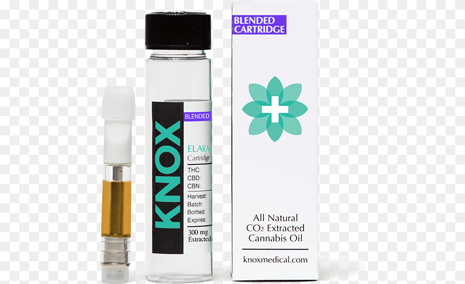 Cbd Contentapprox 50 Knox Medical Cartridge, Bottle, Cosmetics, Perfume Free Transparent Png