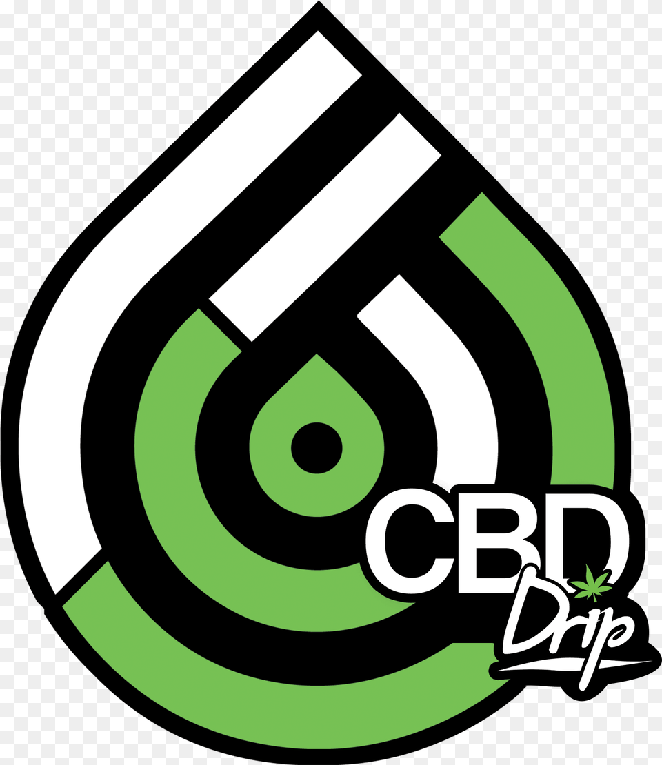 Cbd Drip, Logo, Text, Green, Symbol Free Png Download
