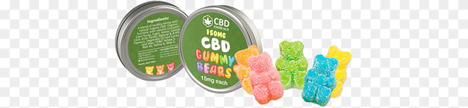 Cbd Gummy Bears Gummy Bear, Food, Sweets, Jelly Free Png Download