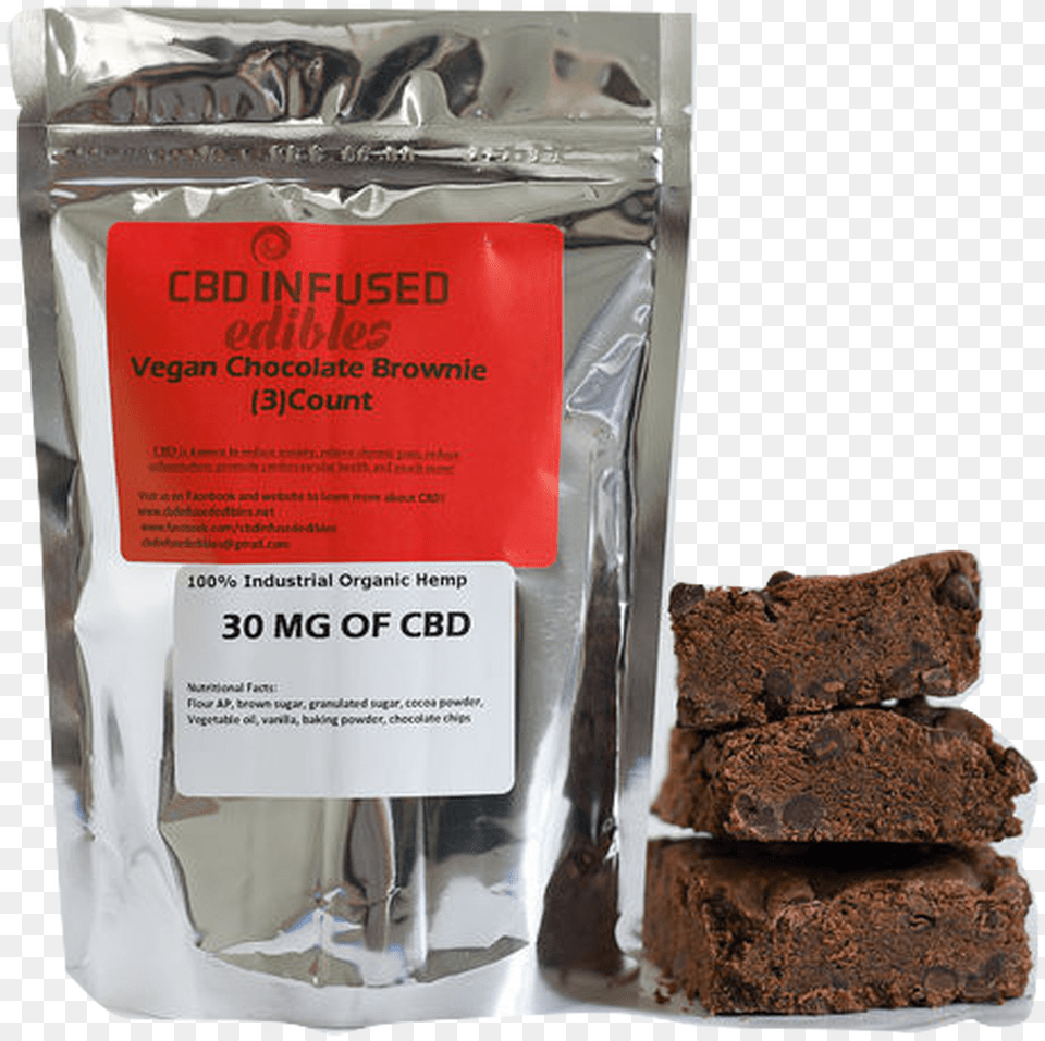 Cbd Infused Edibles Chocolate, Brownie, Cookie, Dessert, Food Png Image